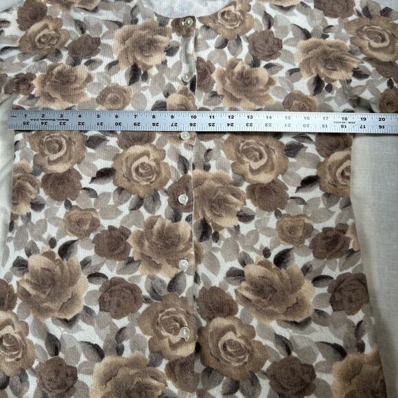 Liz Claiborne Sz S Sweater+tank Twin set Sweater Set Luxury wool+Angora Office - Picture 14 of 15